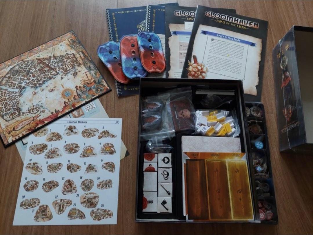Gloomhaven Jaws of the lion (Authentic), Hobbies & Toys, Toys & Games