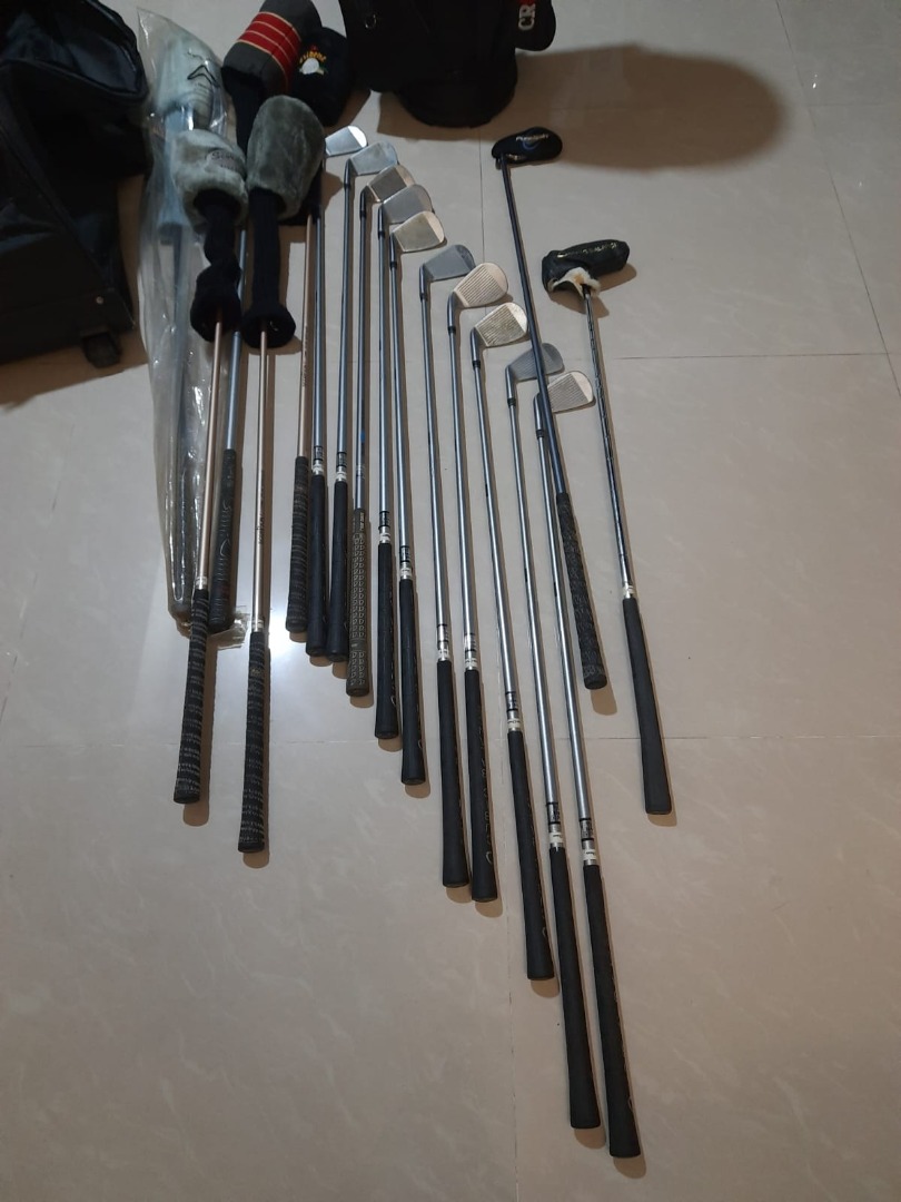 Golf set .. Irons and Woods .. full set and more, Sports Equipment