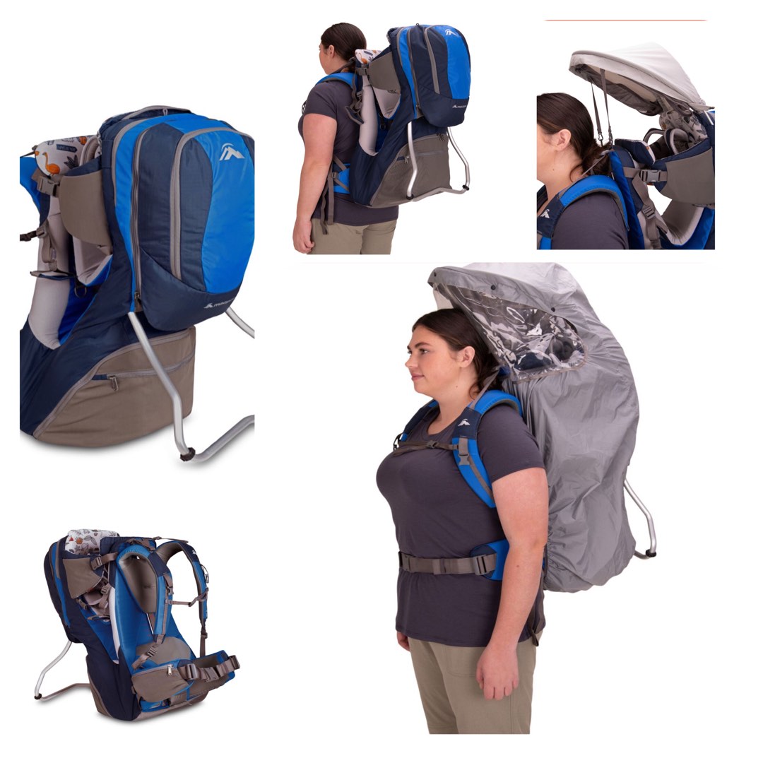 Grey Macpac Vamoose Child Carrier, Babies & Kids, Going Out, Carriers