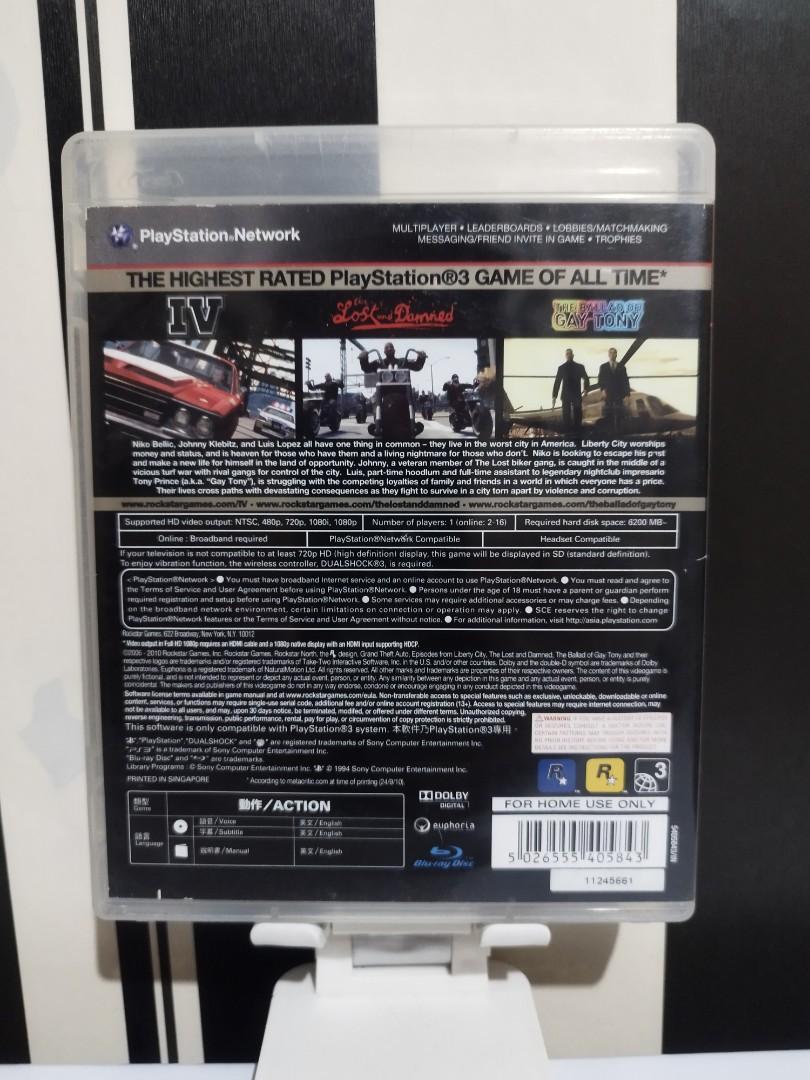 GTA IV: Complete Edition, Video Gaming, Video Games, PlayStation on