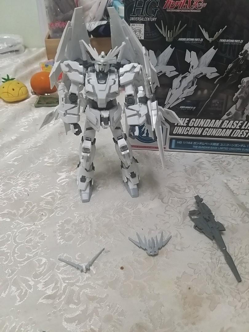 Gundam Base Limited Unicorn Gundam (Painting model), Hobbies & Toys