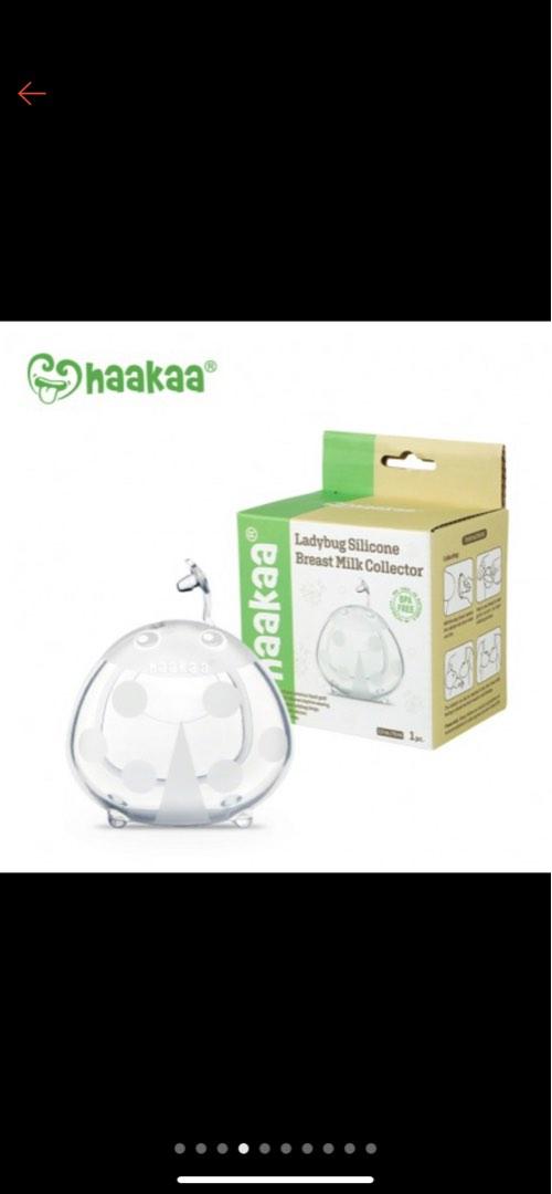 Haakaa ladybug silicone breastmilk collector, Babies & Kids, Nursing
