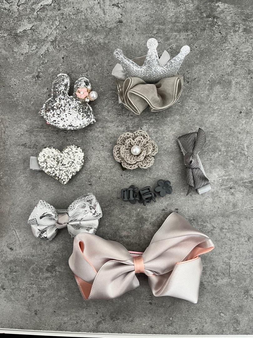 Hair Clips & Ribbons Set (Category: Babies & Kids Fashion) located in Makati City. Submitted by loveeph (Listing ID 1192155461, Image 1). Description: Box of 8 hair ribbons and clips all unique. Brand new and selling low! Perfect for #OOTD. Great buy! 💛 Thanks for looking!.