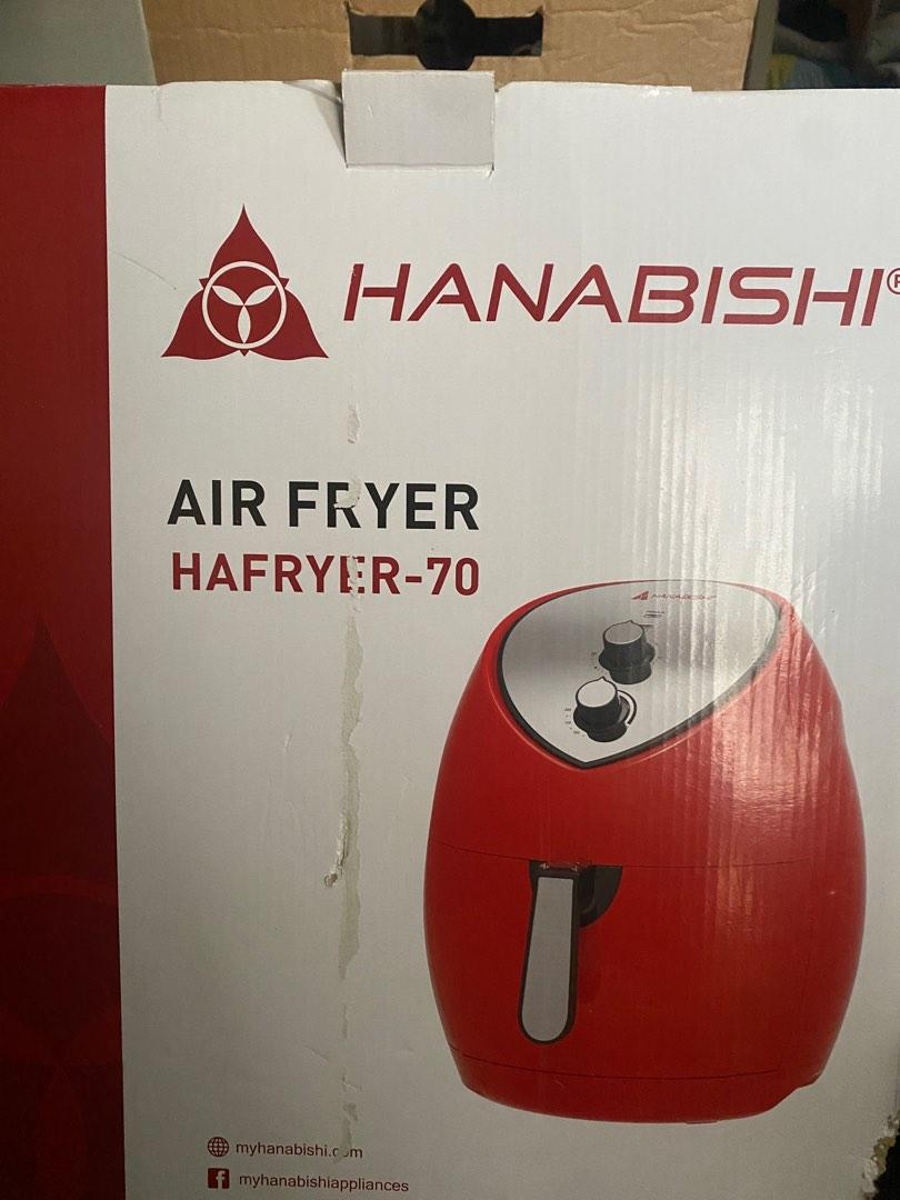 Hanabishi Air Fryer (7 liter capacity), TV & Home Appliances, Kitchen