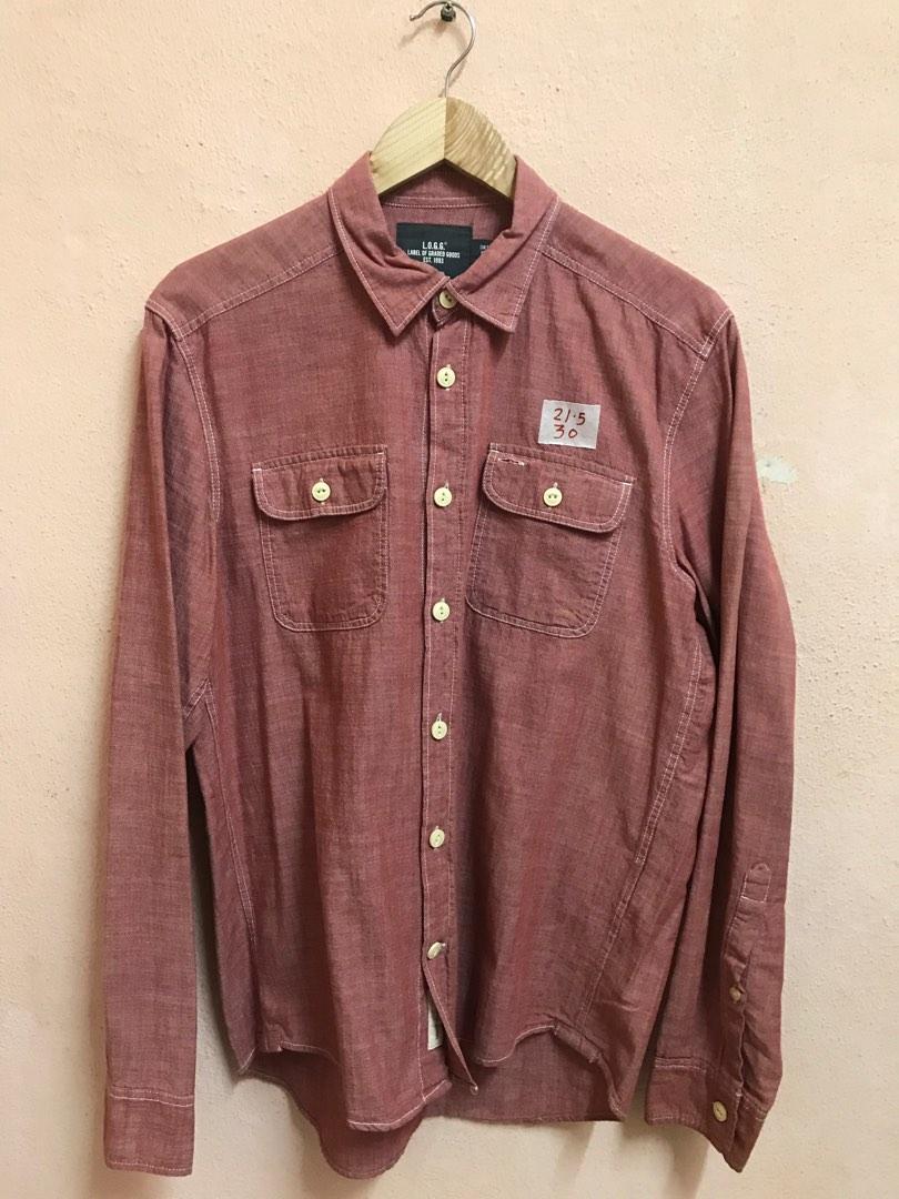H M chambray shirt Men s Fashion Tops Sets Formal Shirts on