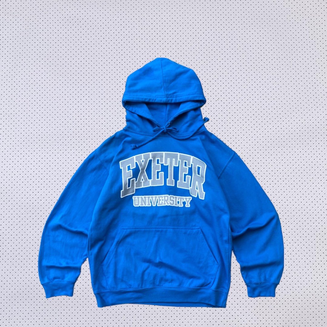 HOODIE EXETER UNIVERSITY, Men's Fashion, Men's Clothes, Outerwear on Carousell