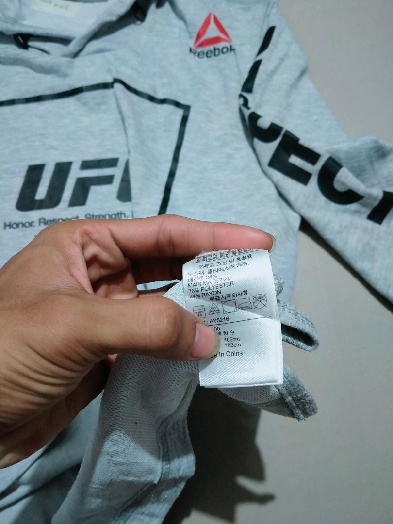 Buzo shop reebok ufc