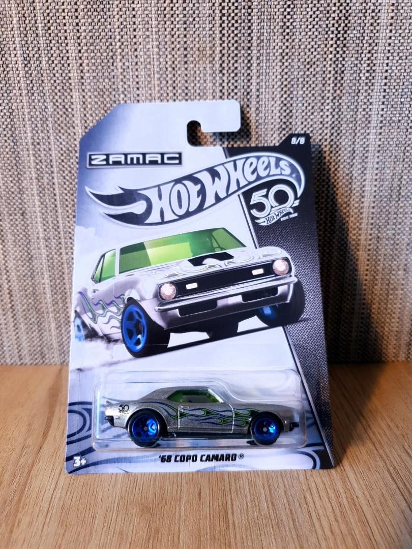 Hot Wheels 50th Anniversary ZAMAC edition '68 Copo Camaro, Hobbies