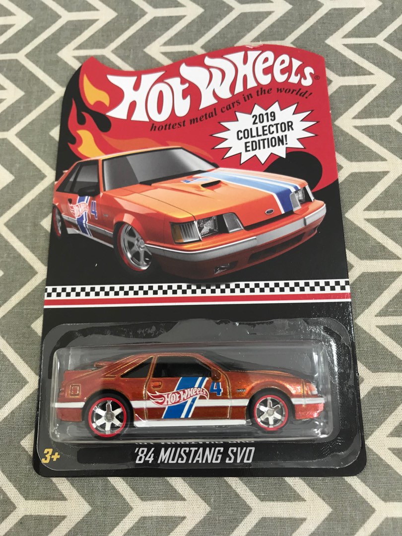 Hot Wheels 84 Mustang SVO 2019 Collector Edition Hobbies