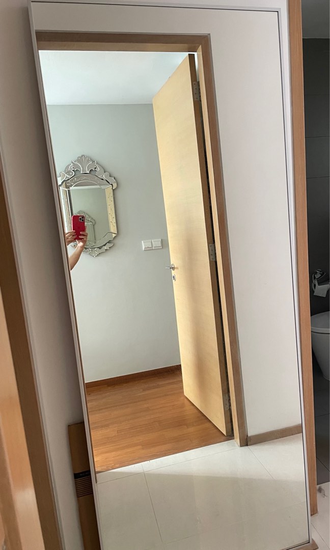 Hovet IKEA large mirror, Furniture & Home Living, Home Decor, Mirrors