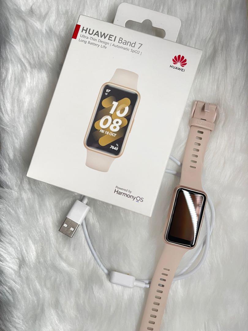 Huawei Band 7 in Nebula Pink, Mobile Phones & Gadgets, Wearables ...