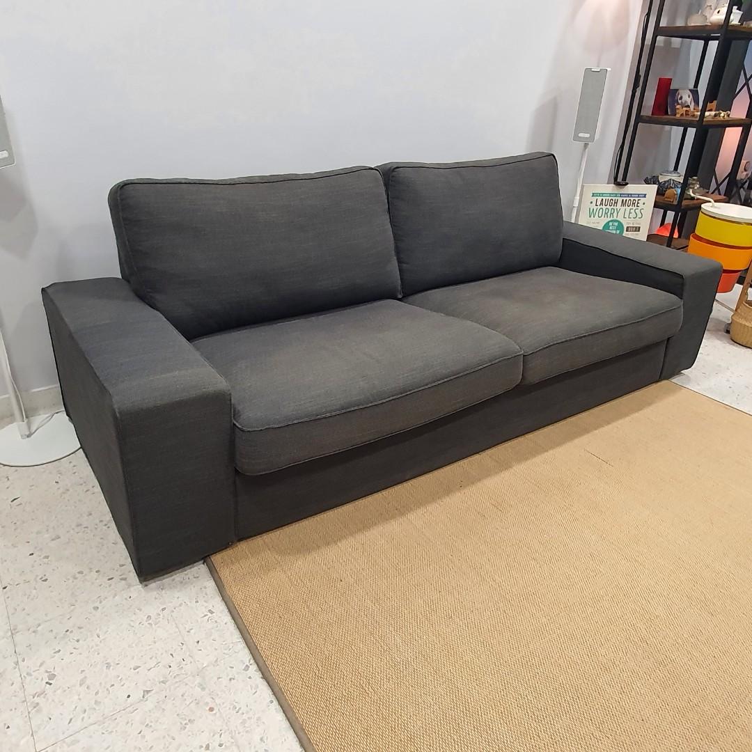 Ikea Kivik Sofa 3 Seater Near New