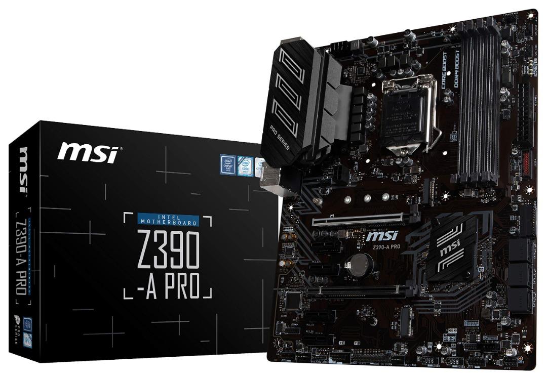 Intel I5 8600k Gigabyte Z390 A Pro