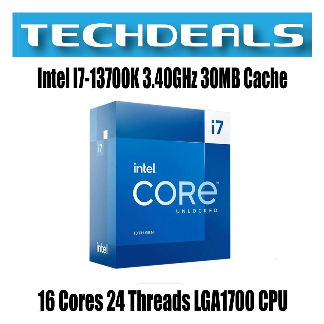Intel Core i7 13700KF 5.4GHz 16 Core CPU/Processor 24 Threads