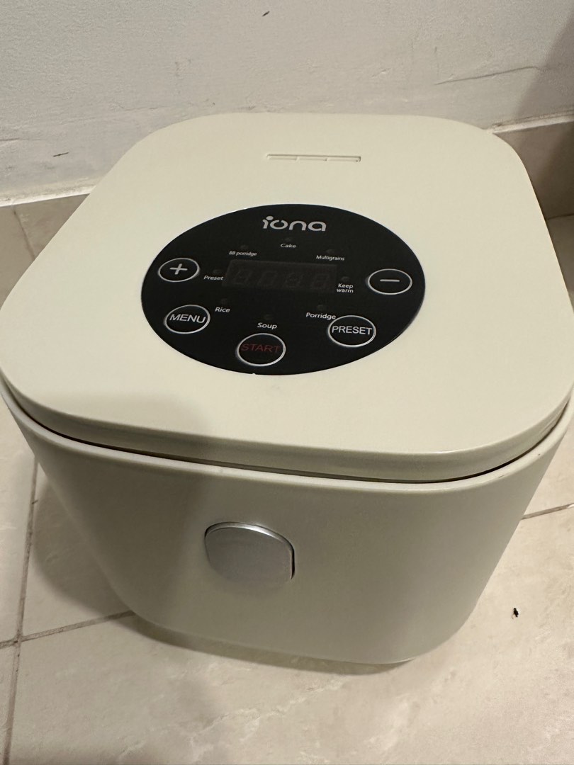 Iona 1.0L Digital Rice Cooker, TV & Home Appliances, Kitchen Appliances, Cookers on Carousell