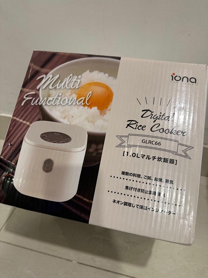 Iona 1.0L Digital Rice Cooker, TV & Home Appliances, Kitchen Appliances, Cookers on Carousell