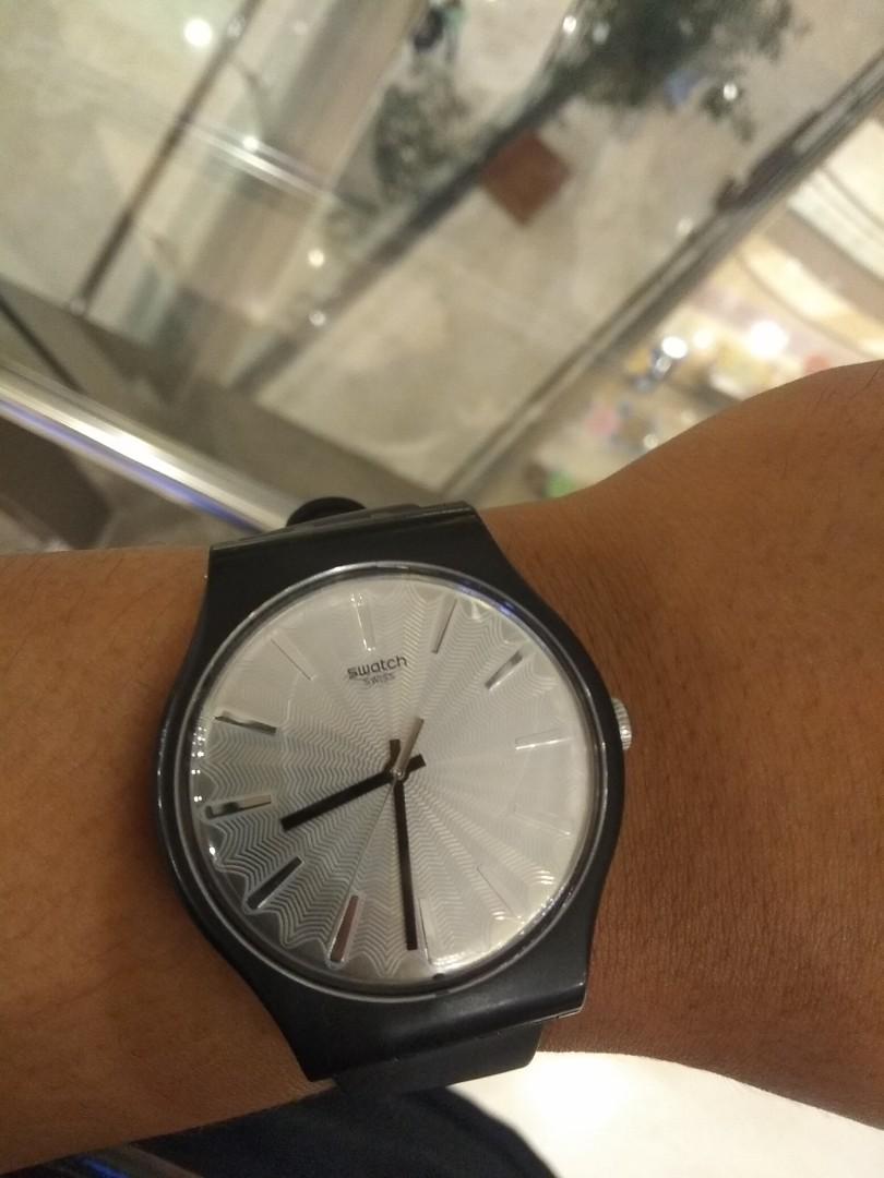 Swatch silver shield deals