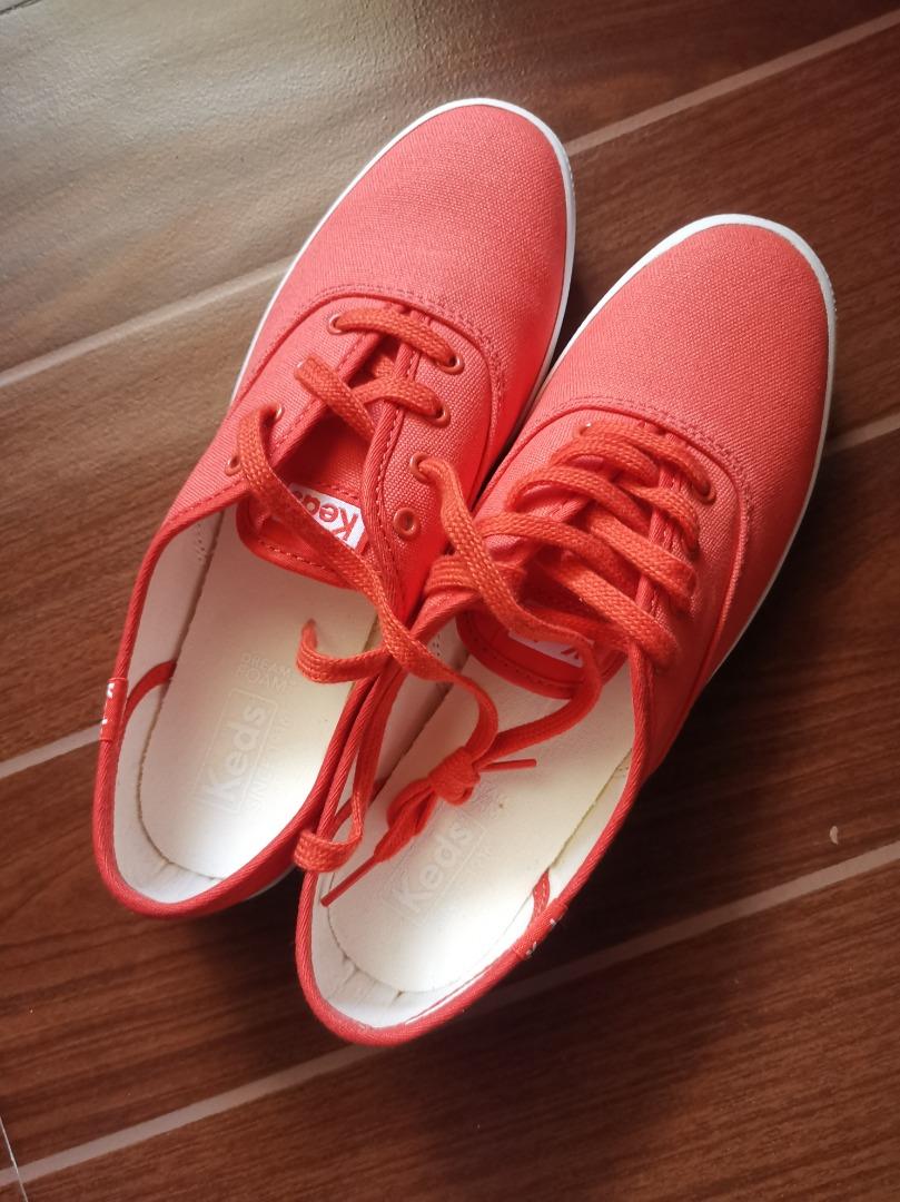 keds red shoes
