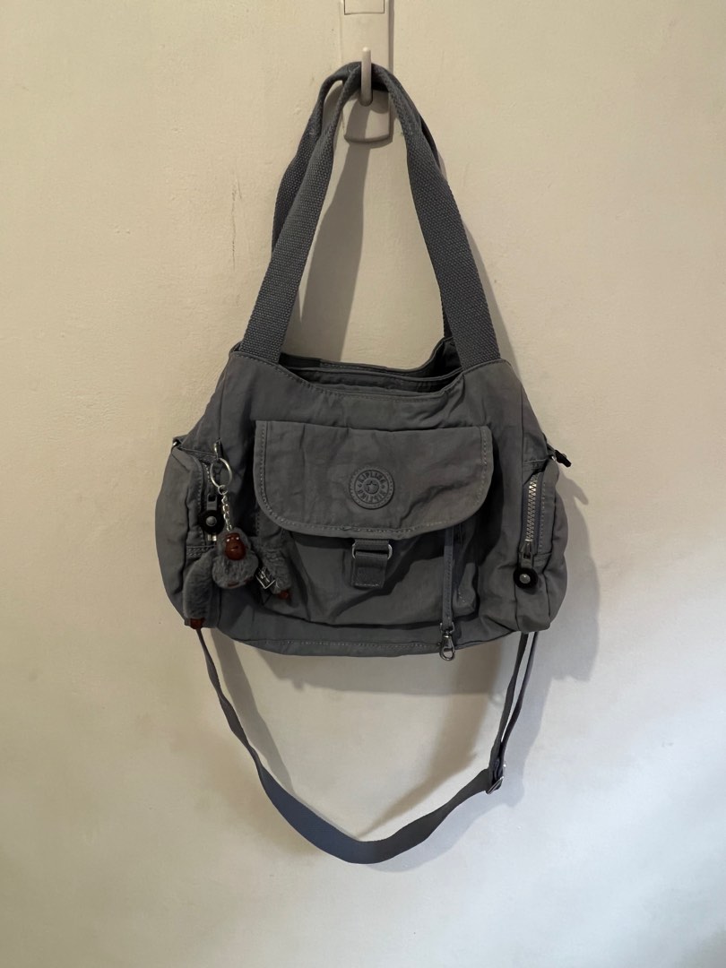 kipling 2way mini bucket bag