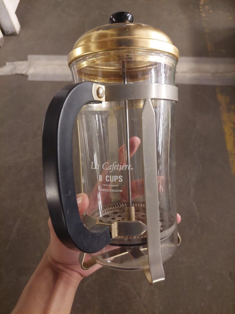 La Cafetiere french press 8 cups, Furniture & Home Living, Kitchenware