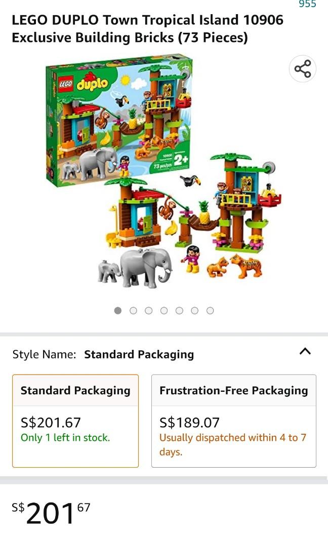 Lego Duplo world and tropical island Hobbies Toys Toys Games on Carousell
