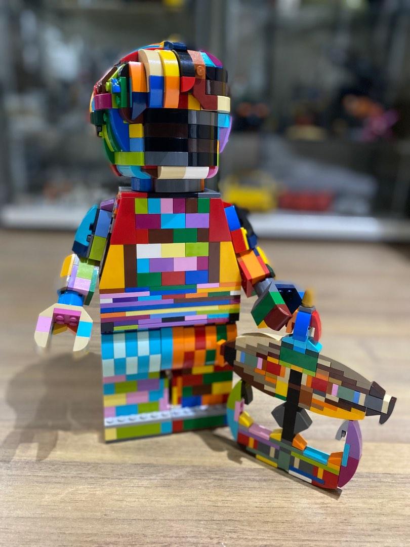 LEGO Multicolour Buildable Minifigure with Wau (MOC), Hobbies & Toys ...