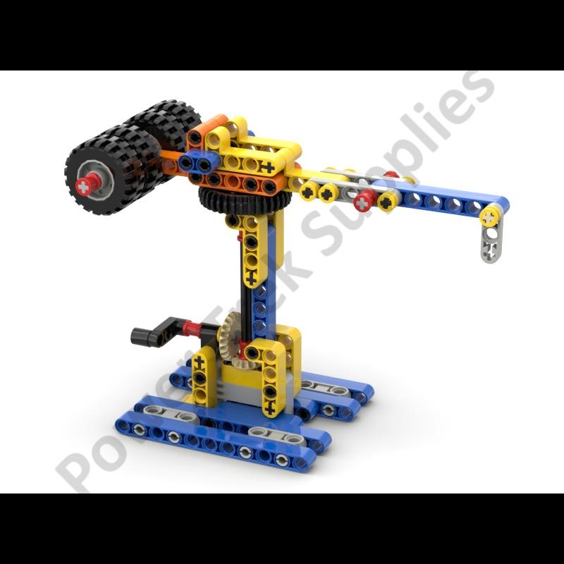 Remote Controlled Tower Crane - MOC - LEGO Technic, Mindstorms