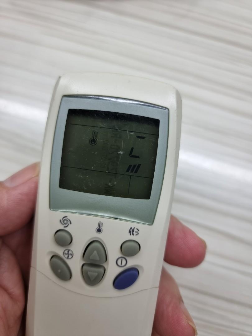 LG AirCon Remote Control faulty display, Furniture & Home Living