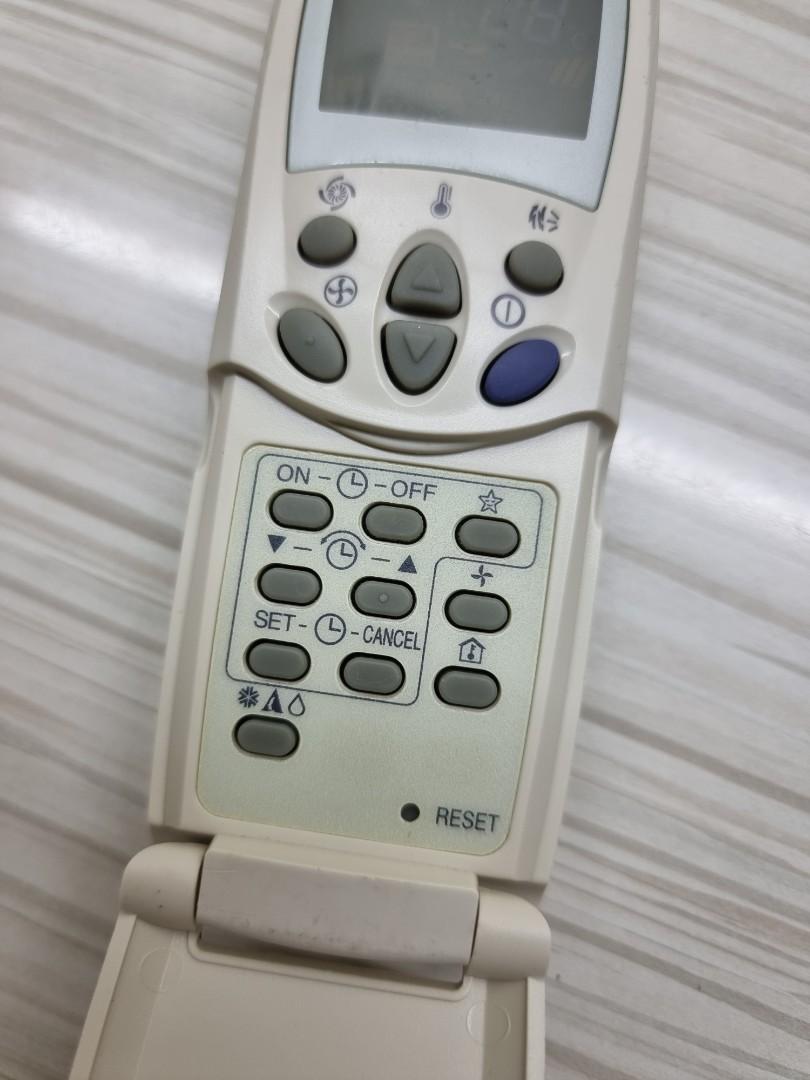 LG AirCon Remote Control faulty display, Furniture & Home Living