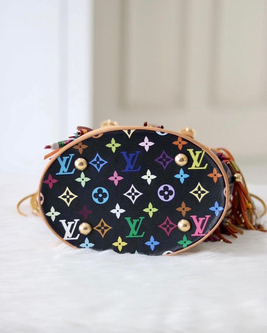 Shop authentic Louis Vuitton Multicolor Fringes Bucket Tote Bag at revogue  for just USD 1,000.00