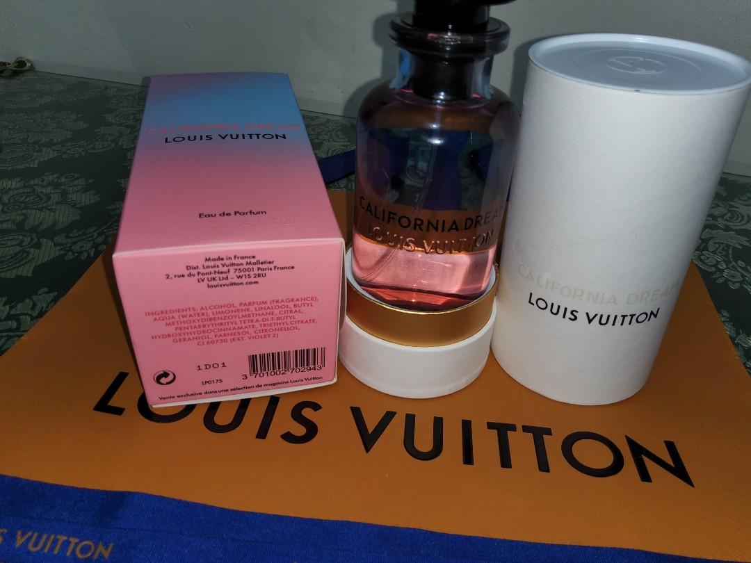 Louis Vuitton California Dream Eau de Parfum 100mL, Beauty & Personal Care,  Fragrance & Deodorants on Carousell