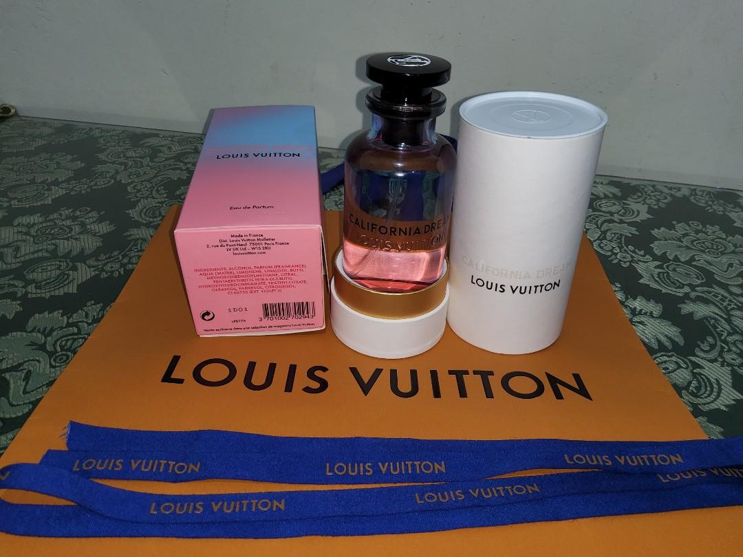 LOUIS VUITTON CALIFORNIA DREAM EAU DE PARFUM 100ML, Beauty & Personal Care,  Fragrance & Deodorants on Carousell