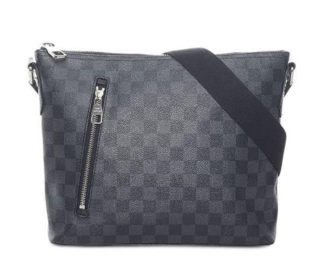 LV Louis Vuitton Damier graphite Mick PM, Luxury, Bags & Wallets on  Carousell