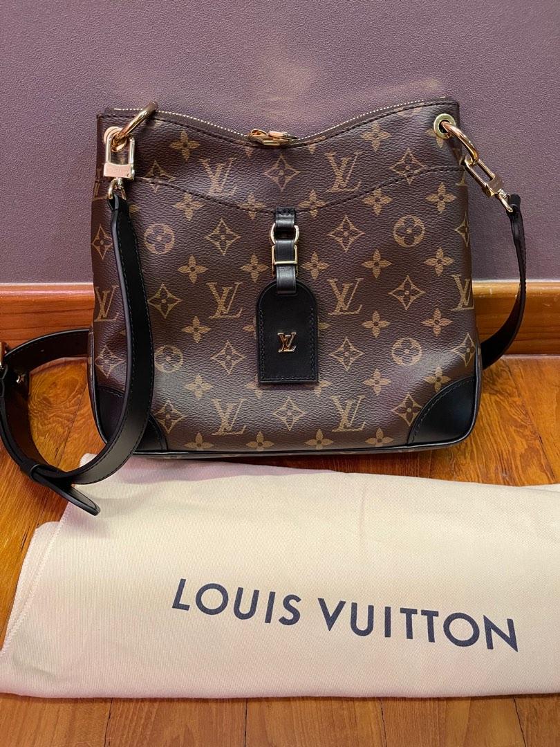 LV Odeon pm black M45353, Luxury, Bags & Wallets on Carousell