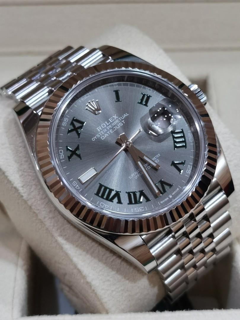 Rolex wimbledon 2025 green