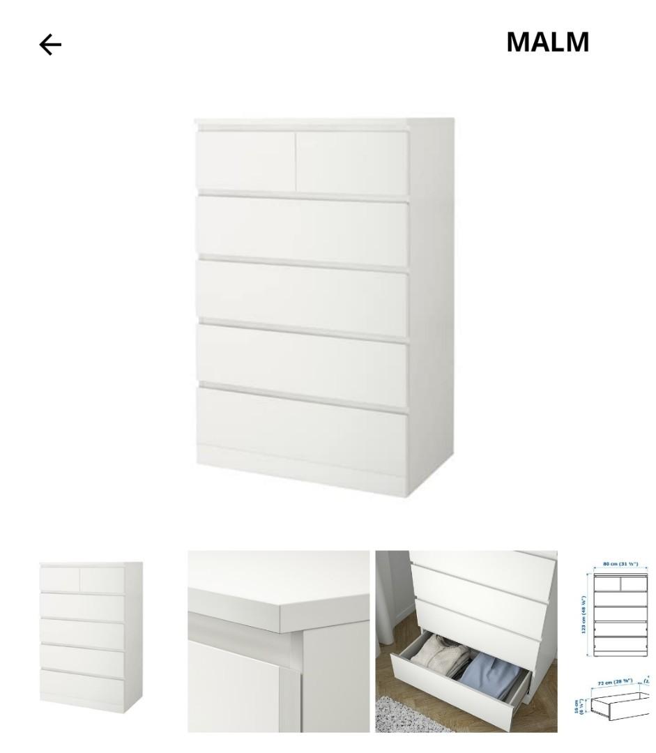 Ikea MALM Furniture & Home Living, Furniture, Shelves
