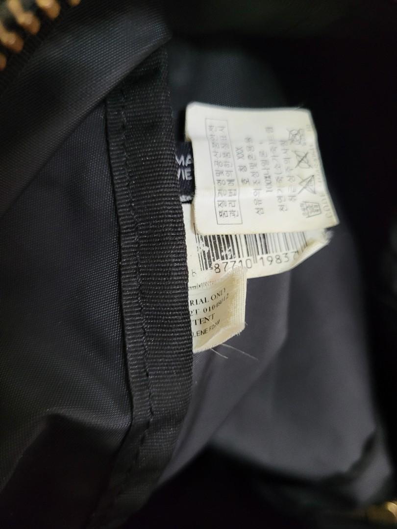 MARC JACOBS biker nylon backpack (Category: Luxury Bags & Wallets) located in Caloocan City. Submitted by starbucksph (Listing ID 1192114295, Image 3). Description: authentic marc jacobs leather and canvas backpack Marc jacobs on hardware see pics for etiketa intact stitching no butas Stylish and spacious, the Marc Jacobs® The Biker Nylon Large Backpack is a must-have for you. Crafted from durable nylon material, the backpack features a top grab 