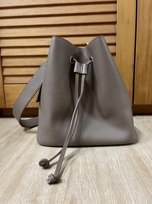 Marhen J Jenny Lena Bucket Bag in Taupe (Korean Bag), Fesyen Wanita