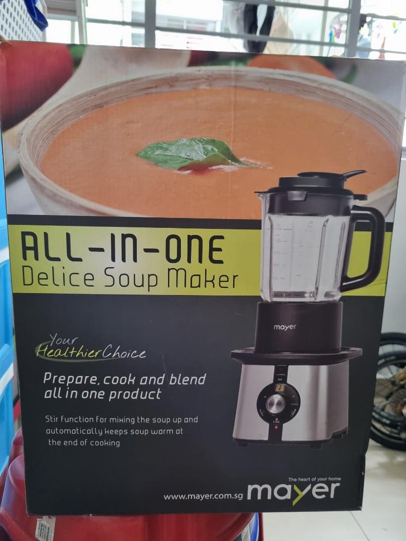 Mayer all in one soup maker, TV & Home Appliances, Kitchen Appliances