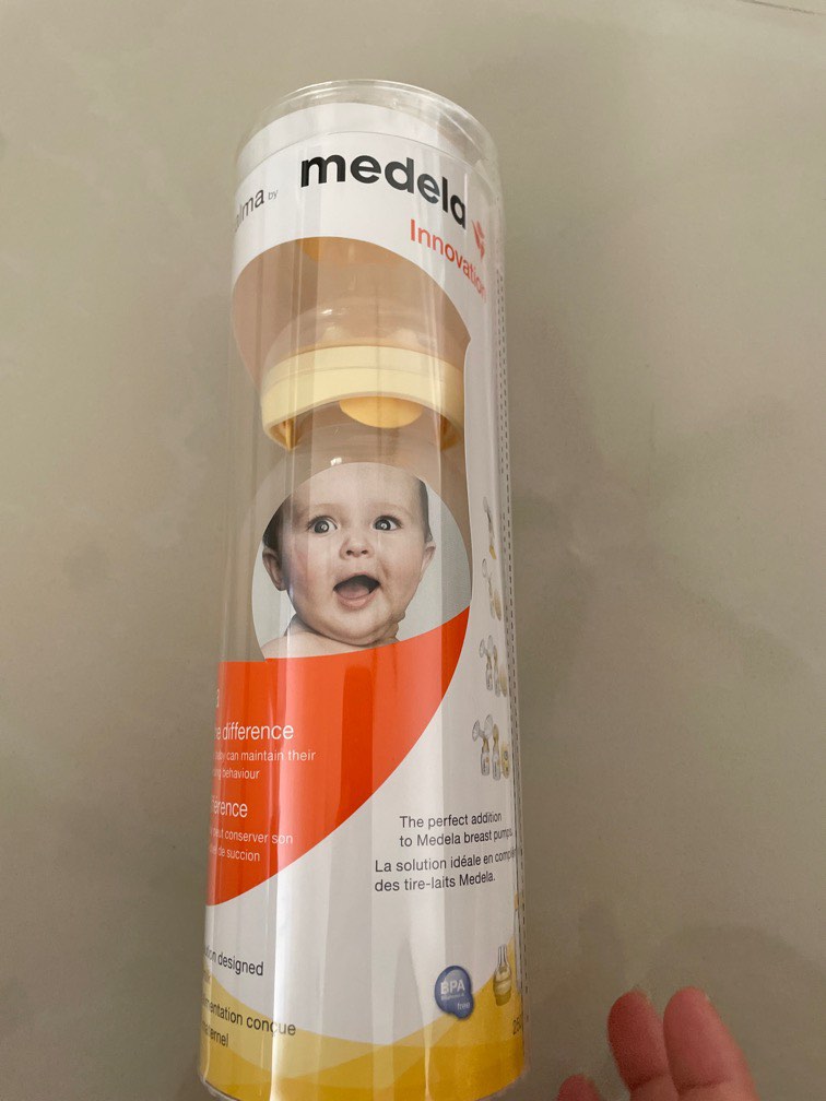 Medela milk bottle, Babies & Kids, Nursing & Feeding, Breastfeeding ...