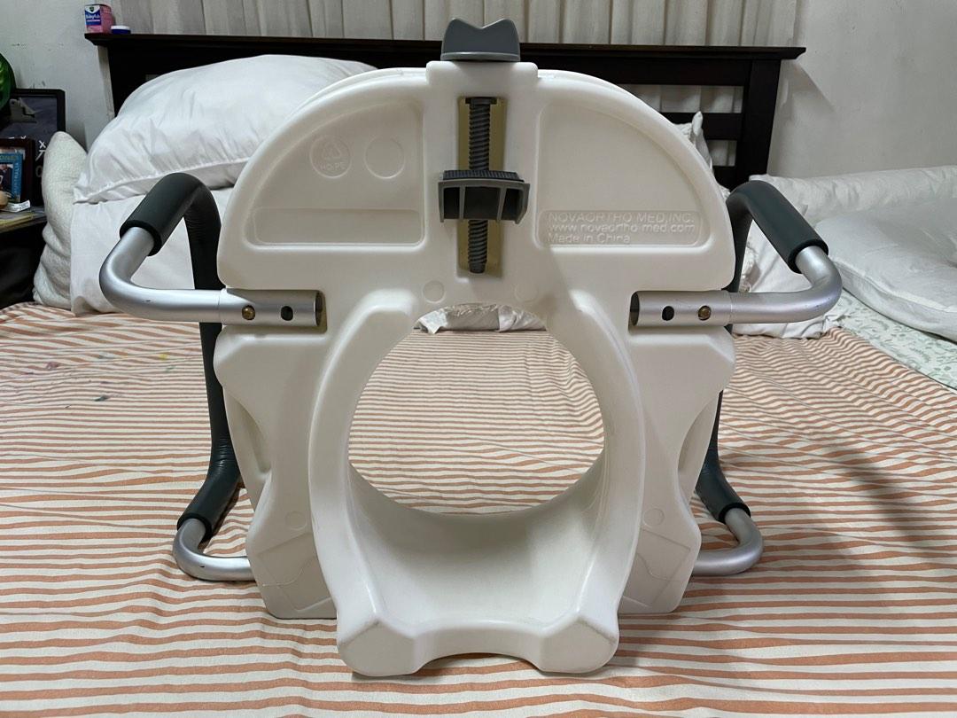 Medline Toilet Seat Riser 5" High with stand Up amrs, Health