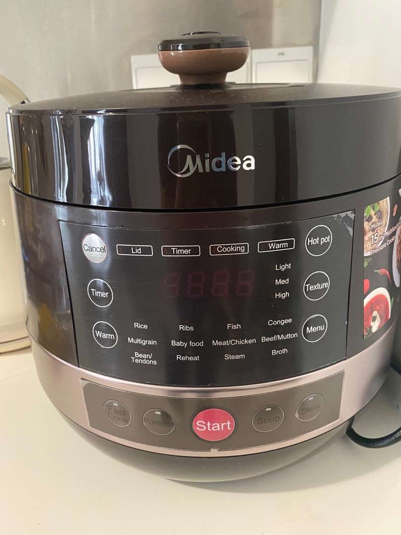 Midea Brand Pressure Cooker, TV & Home Appliances, Kitchen Appliances ...