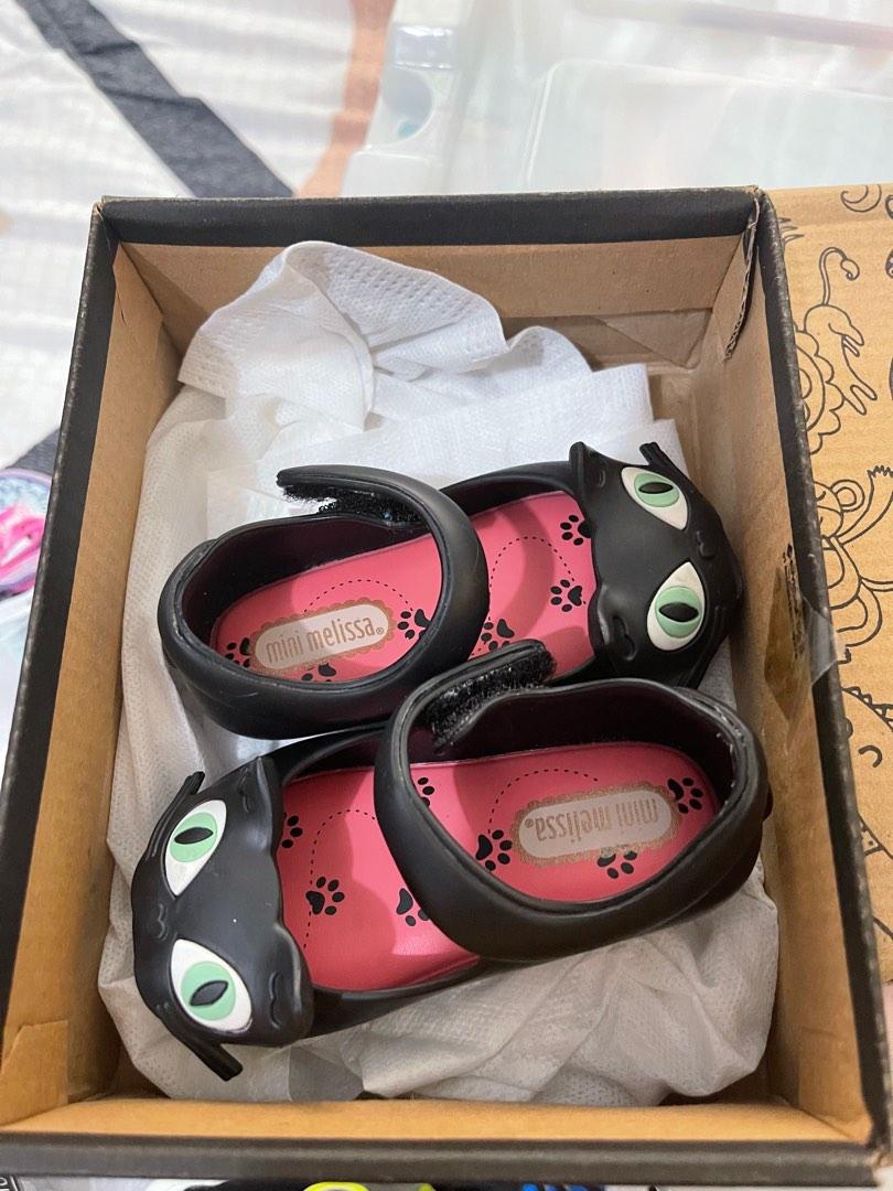 Mini melissa Black Cat size 5