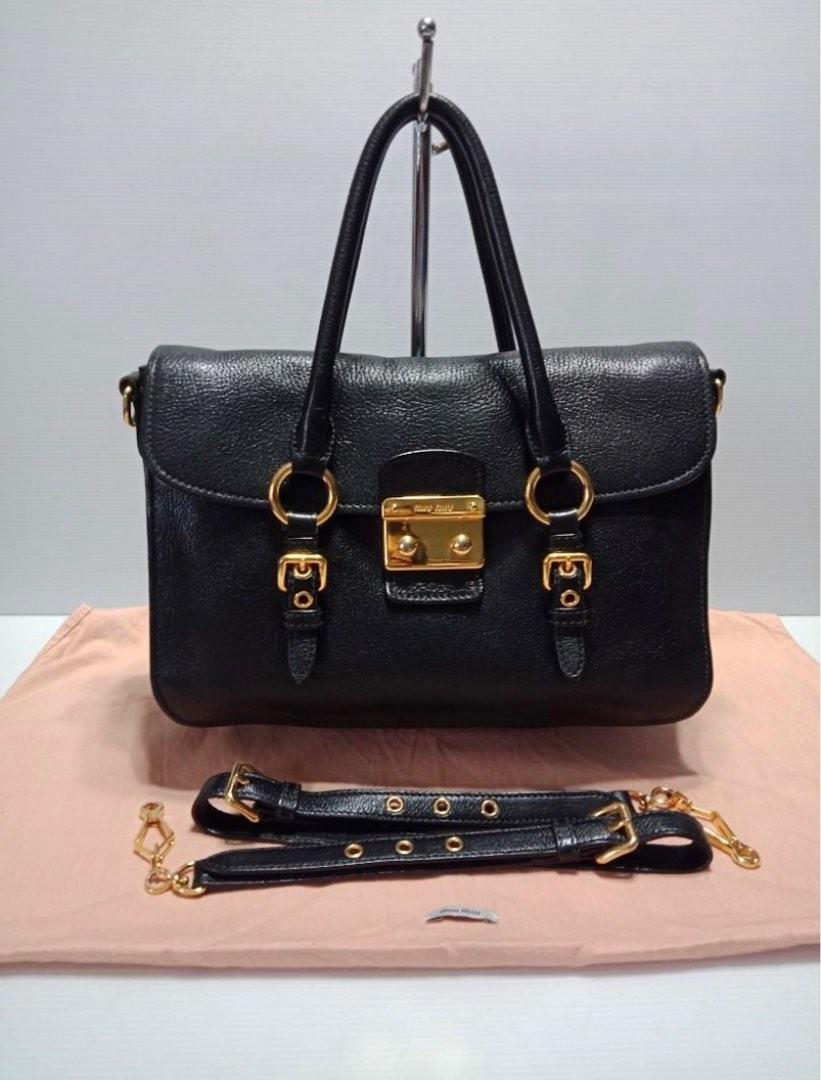 SALES MIU MIU 2 way bag Luxury Bags Wallets on Carousell