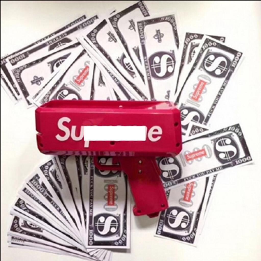 Trassi Money Gun (Gray), Dollar Gun,Make It Rain Spray For Birthday