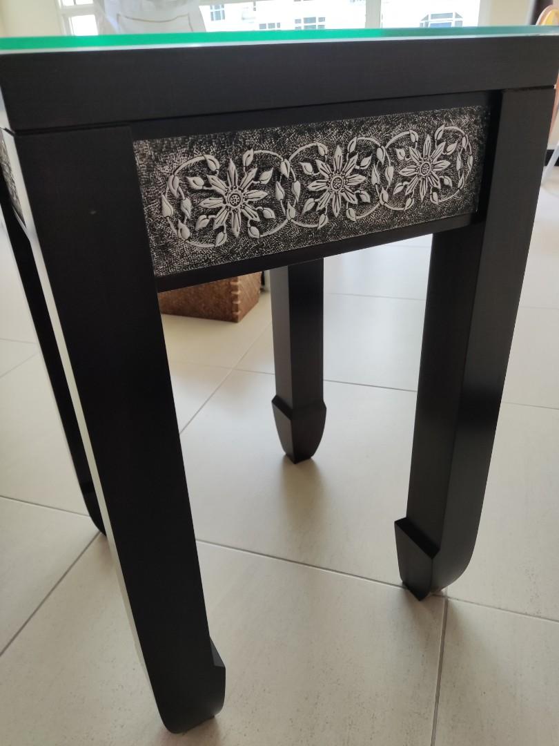 Motifs Balinese Side Table, Furniture & Home Living, Furniture, Tables