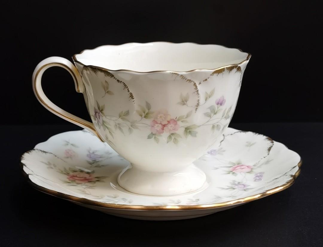 Narumi Helios Remembrance Bone China Cup & Saucer, Furniture