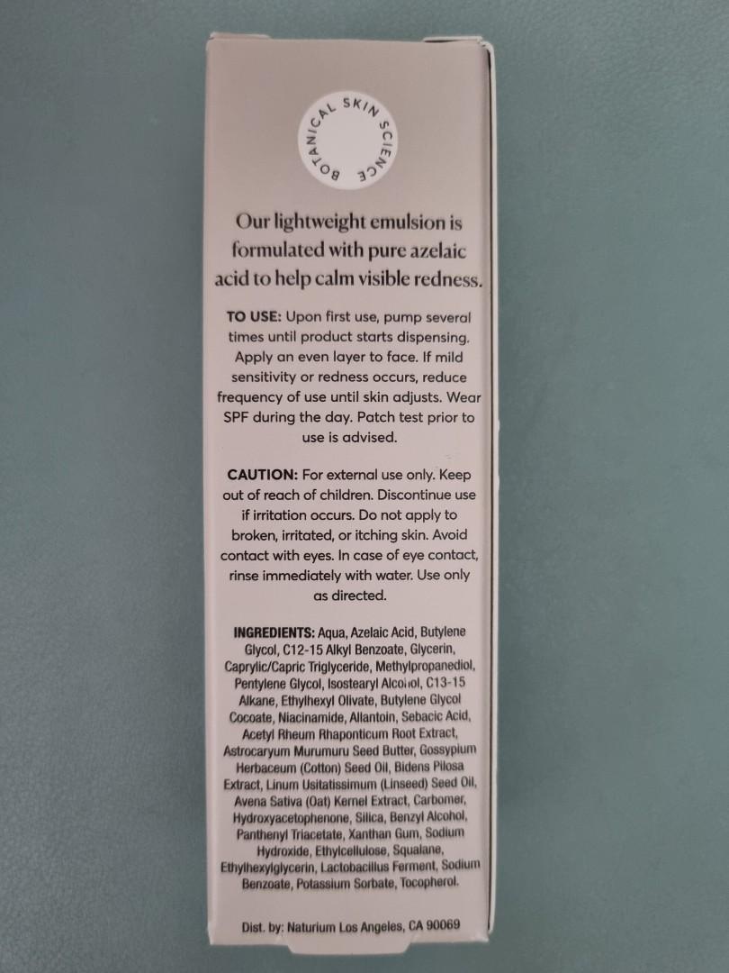 Naturium azelaic acid emulsion 10 30ml, Beauty & Personal Care, Face