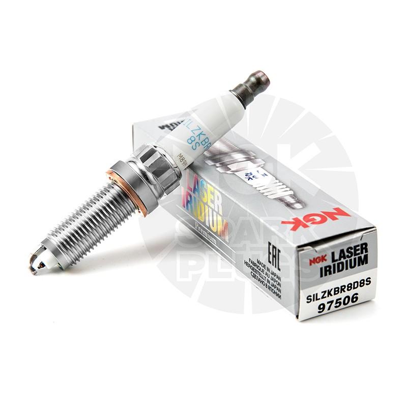 NGK 97506 "2 Step Colder" Laser Iridium Spark Plug for BMW, Car ...