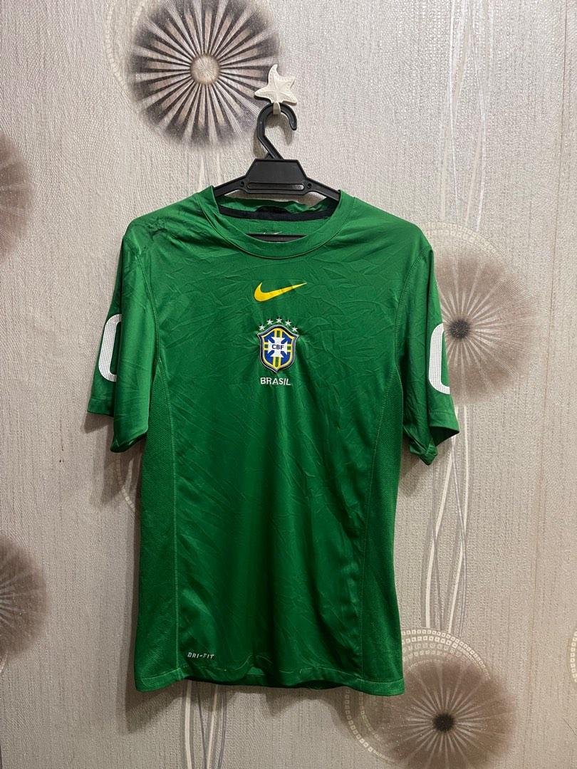 Nike Brazil Training Jersey, Fashion, Tops & Sets, Tshirts & Polo Shirts on Carousell